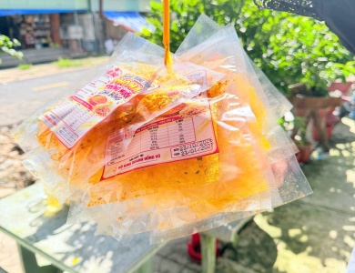 Bánh Tráng trộn Phô Mai Trứng Muối Chà Bông