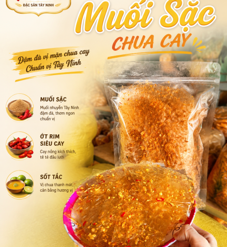 BÁNH TRÁNG TRỘN MUỐI SẶC CHUA CAY QUỐC BẢO