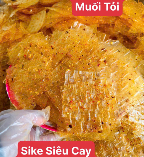 Bánh Tráng Trộn Muối Tỏi Siêu Cay