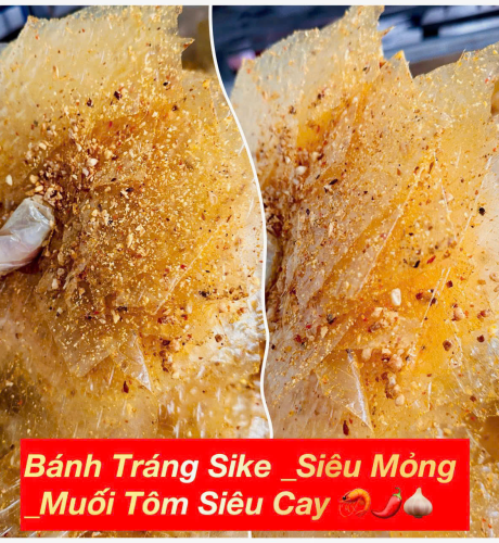 Bánh Tráng Trộn Siêu Cay - Vị Tôm