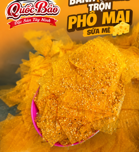 Bánh tráng trộn phomai ở TÂY NINH