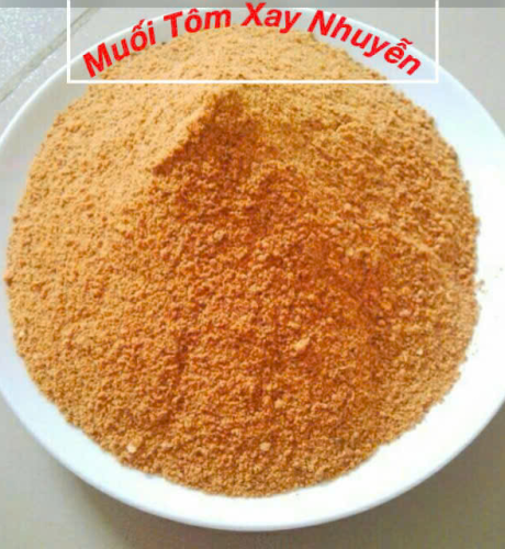 Muối tôm  xay nhuyễn ngon loại 1  -  Quốc Bảo
