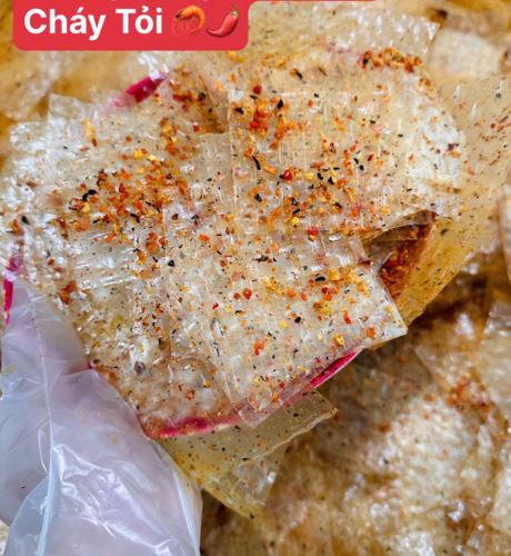 Bánh tráng trộn rong biển tôm Quốc Bảo