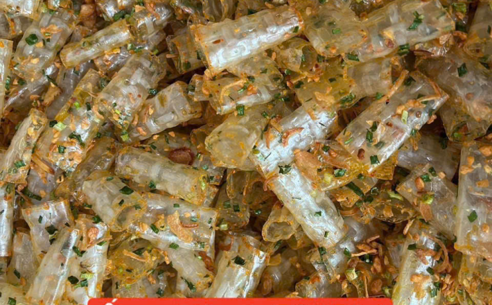 Bánh Tráng Cuộn Hành phi Quốc Bảo- bánh tráng tây ninh