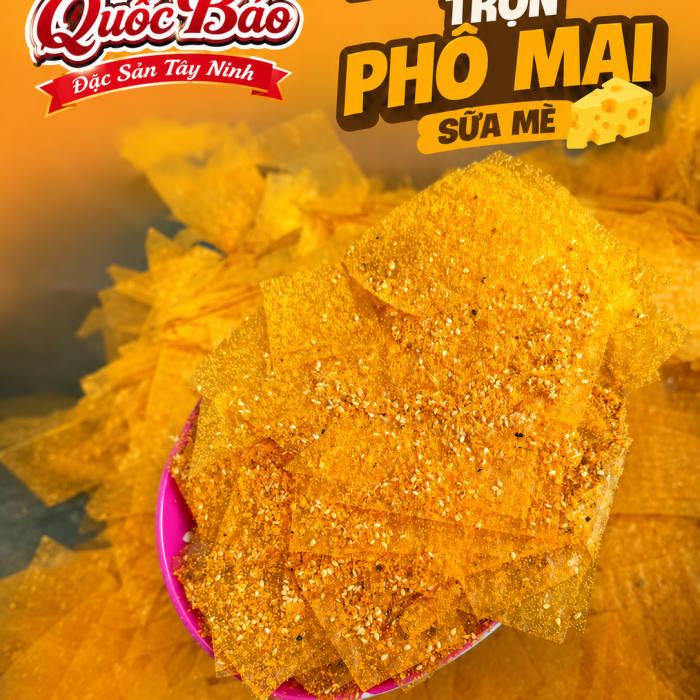 Bánh tráng trộn phomai ở TÂY NINH