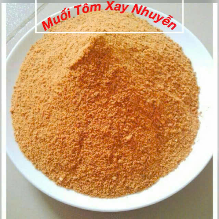 Muối tôm  xay nhuyễn ngon loại 1  -  Quốc Bảo