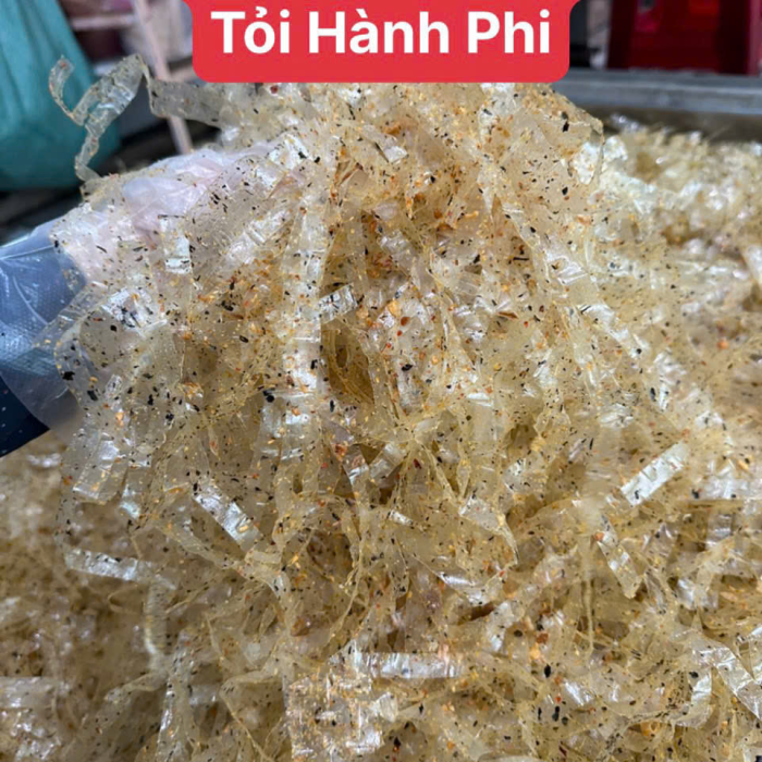 Bánh tráng trộn rong biển cháy tỏi hành phi-bánh tráng ngon Tây Ninh